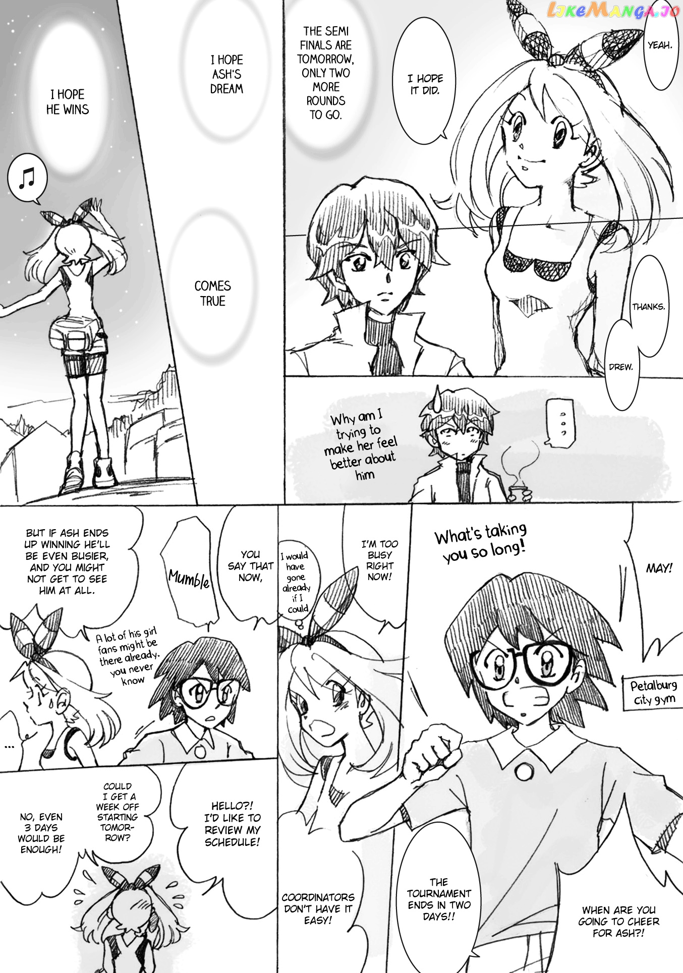 Pokemon: The World Champion Season chapter 34.5 - page 8