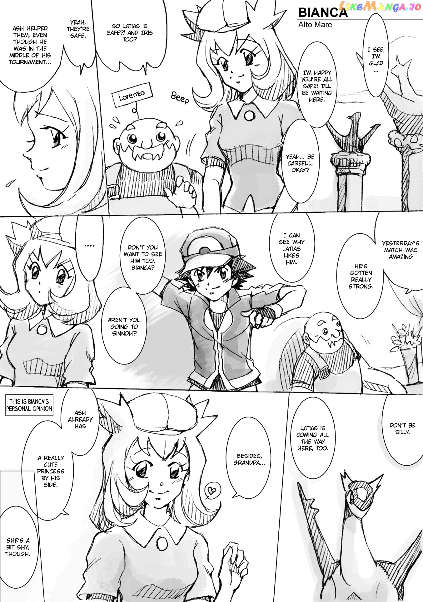 Pokemon: The World Champion Season chapter 34.5 - page 9