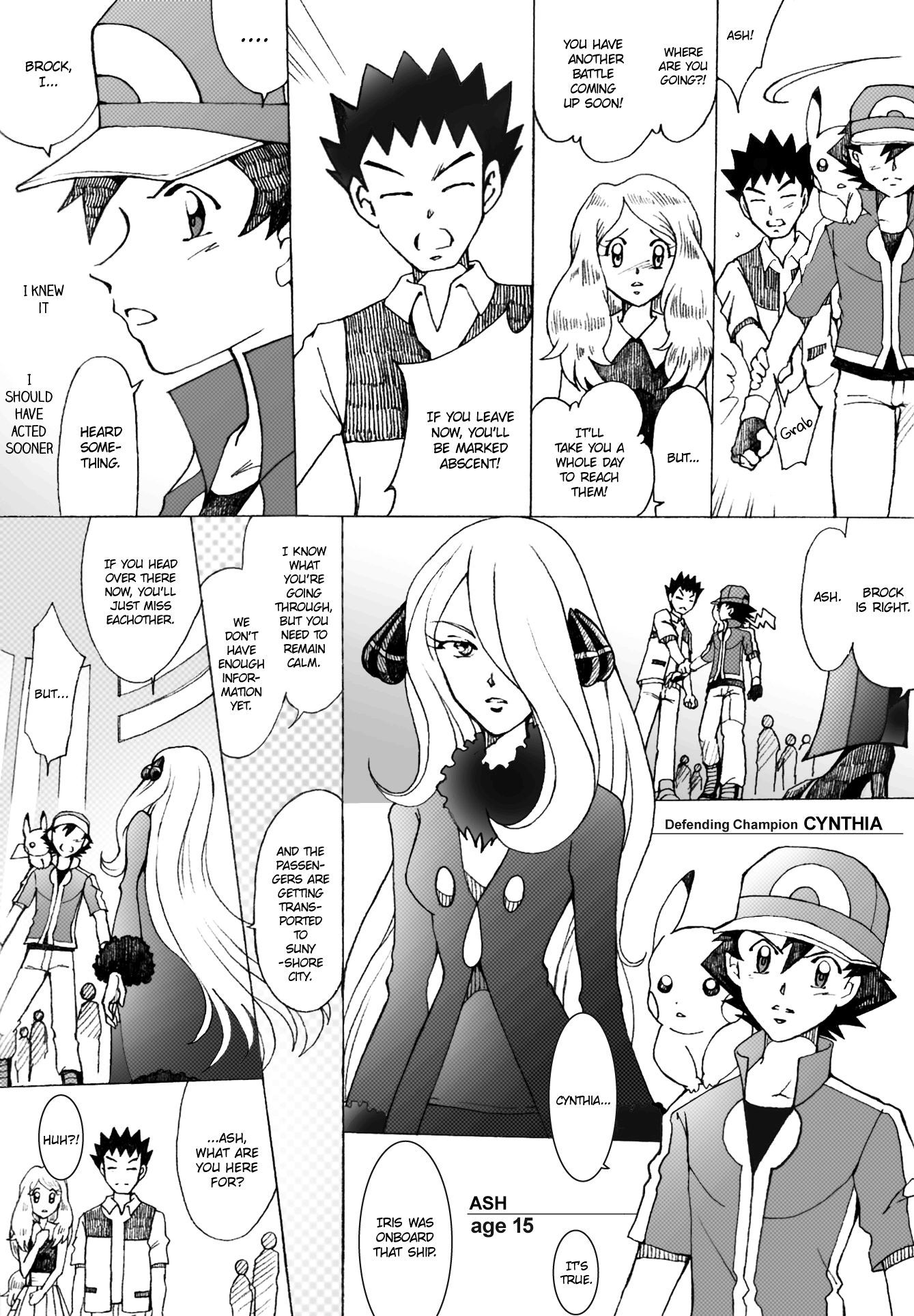 Pokemon: The World Champion Season chapter 31 - page 4