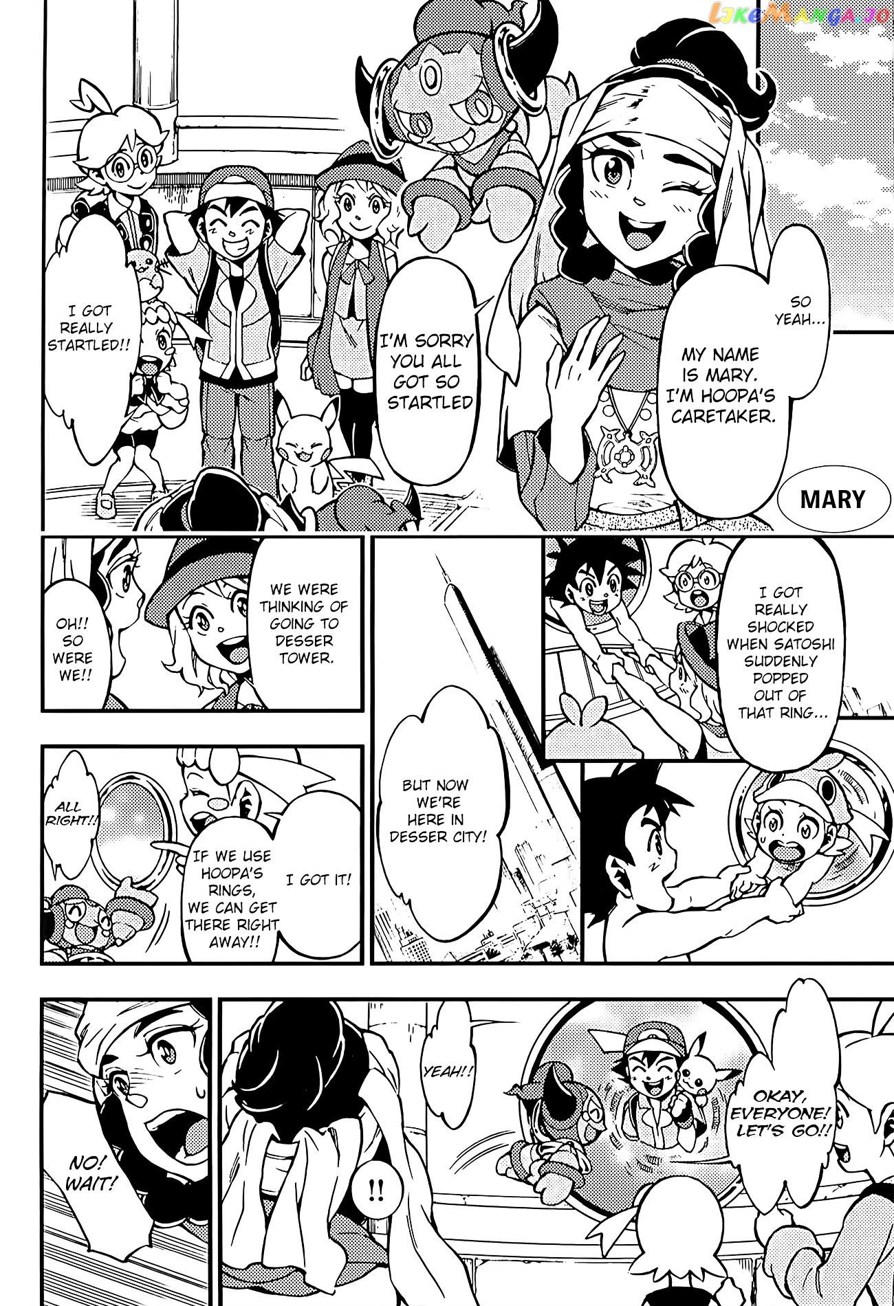 Pokémon The Movie Xy – The Archdjinni Of The Rings Hoopa chapter 1 - page 19