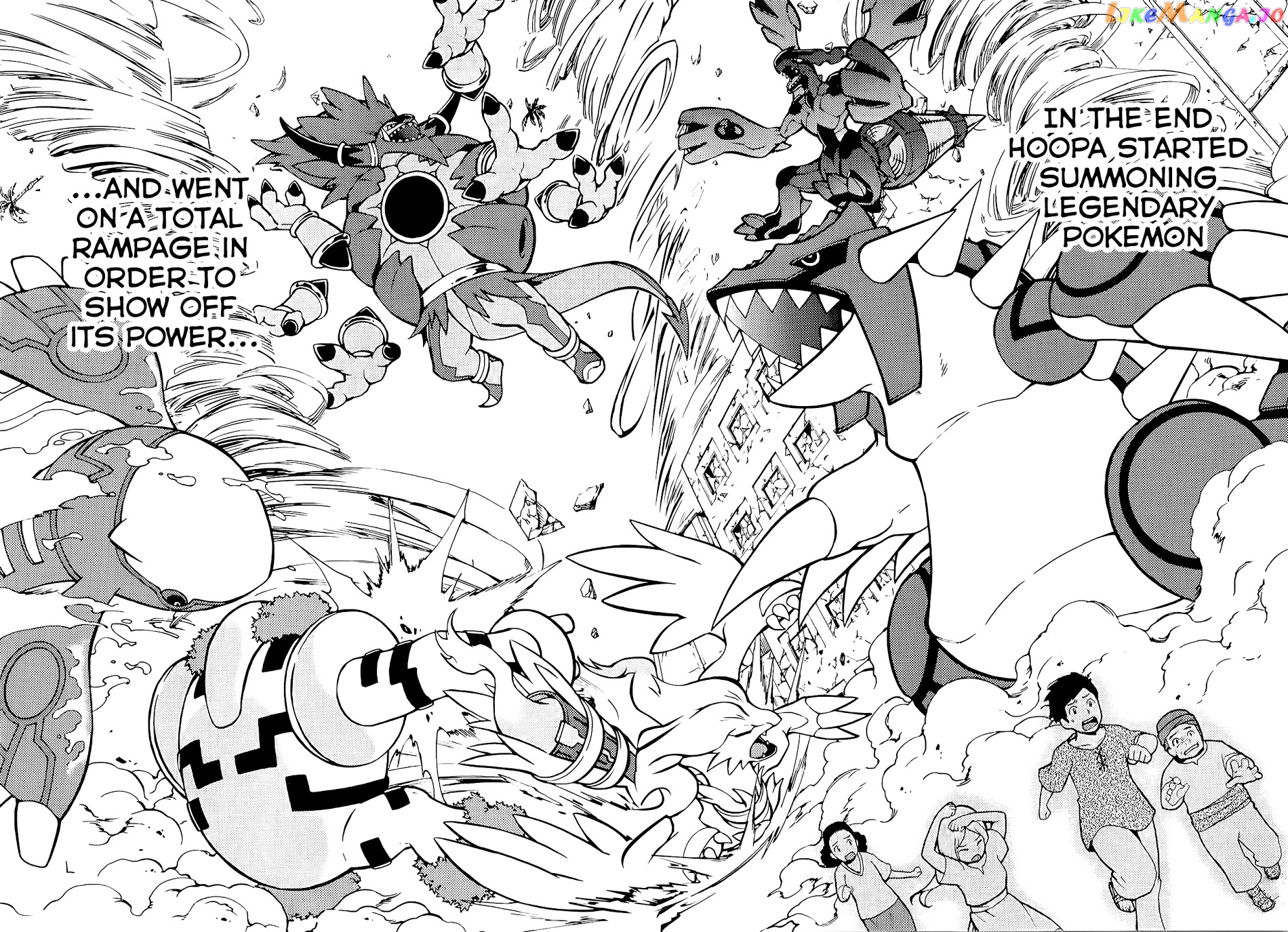 Pokémon The Movie Xy – The Archdjinni Of The Rings Hoopa chapter 1 - page 34