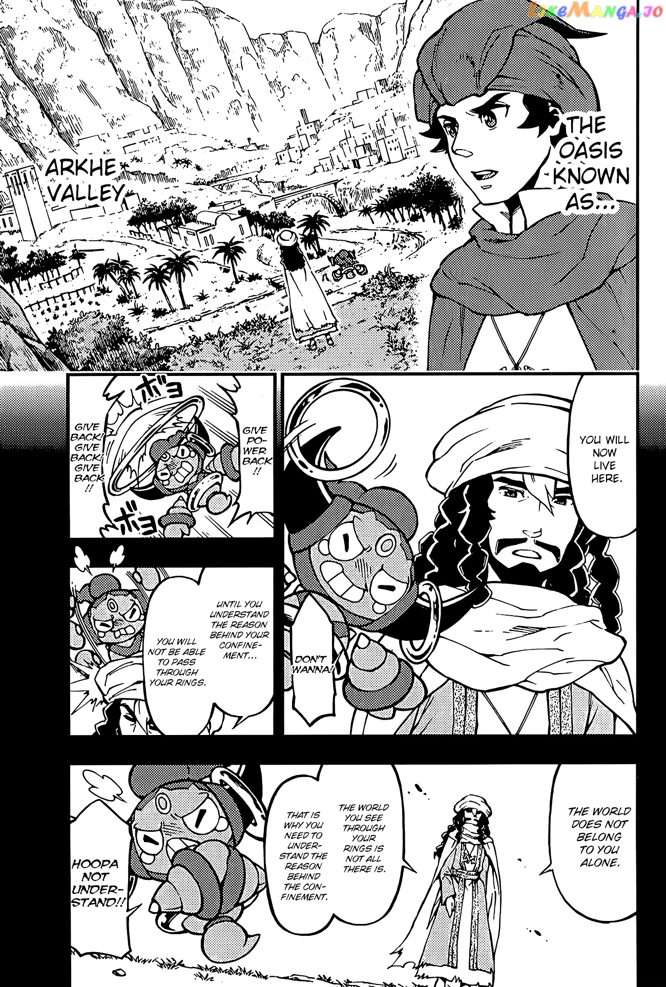 Pokémon The Movie Xy – The Archdjinni Of The Rings Hoopa chapter 1 - page 38