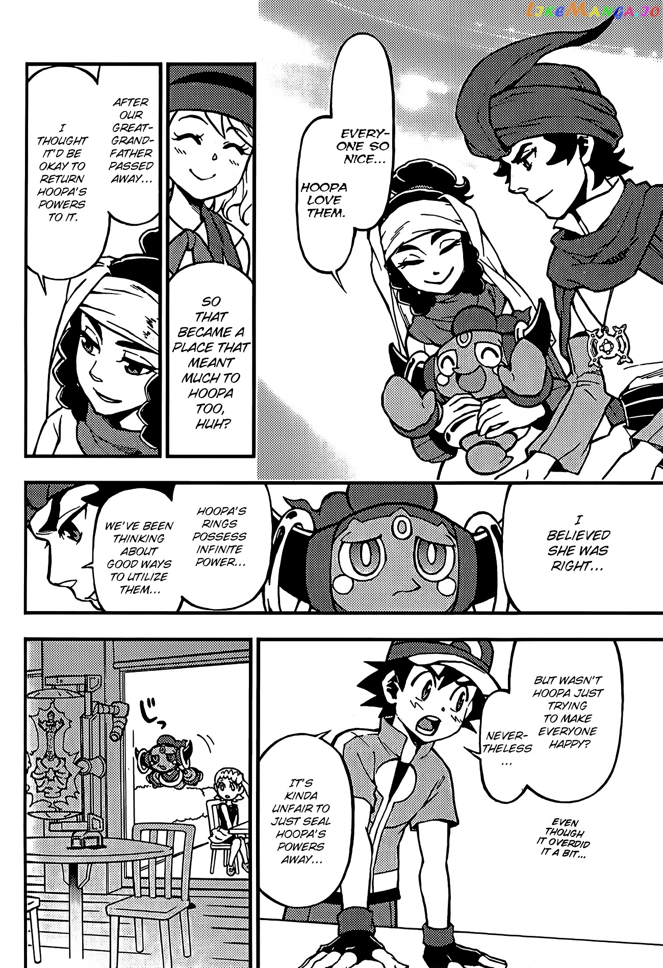 Pokémon The Movie Xy – The Archdjinni Of The Rings Hoopa chapter 1 - page 41