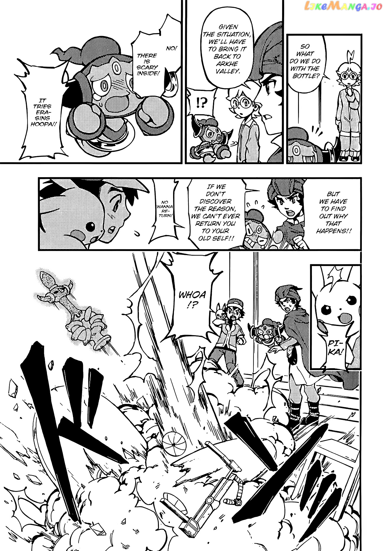 Pokémon The Movie Xy – The Archdjinni Of The Rings Hoopa chapter 1 - page 42