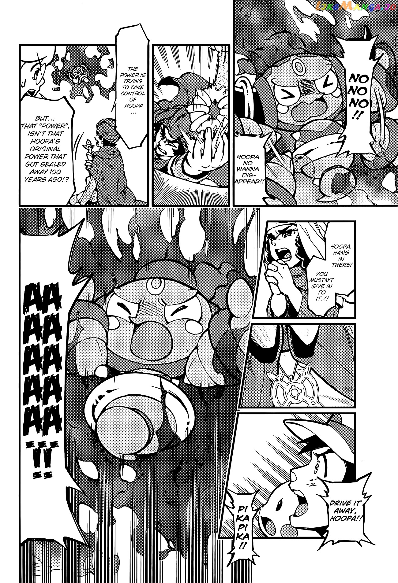 Pokémon The Movie Xy – The Archdjinni Of The Rings Hoopa chapter 1 - page 45