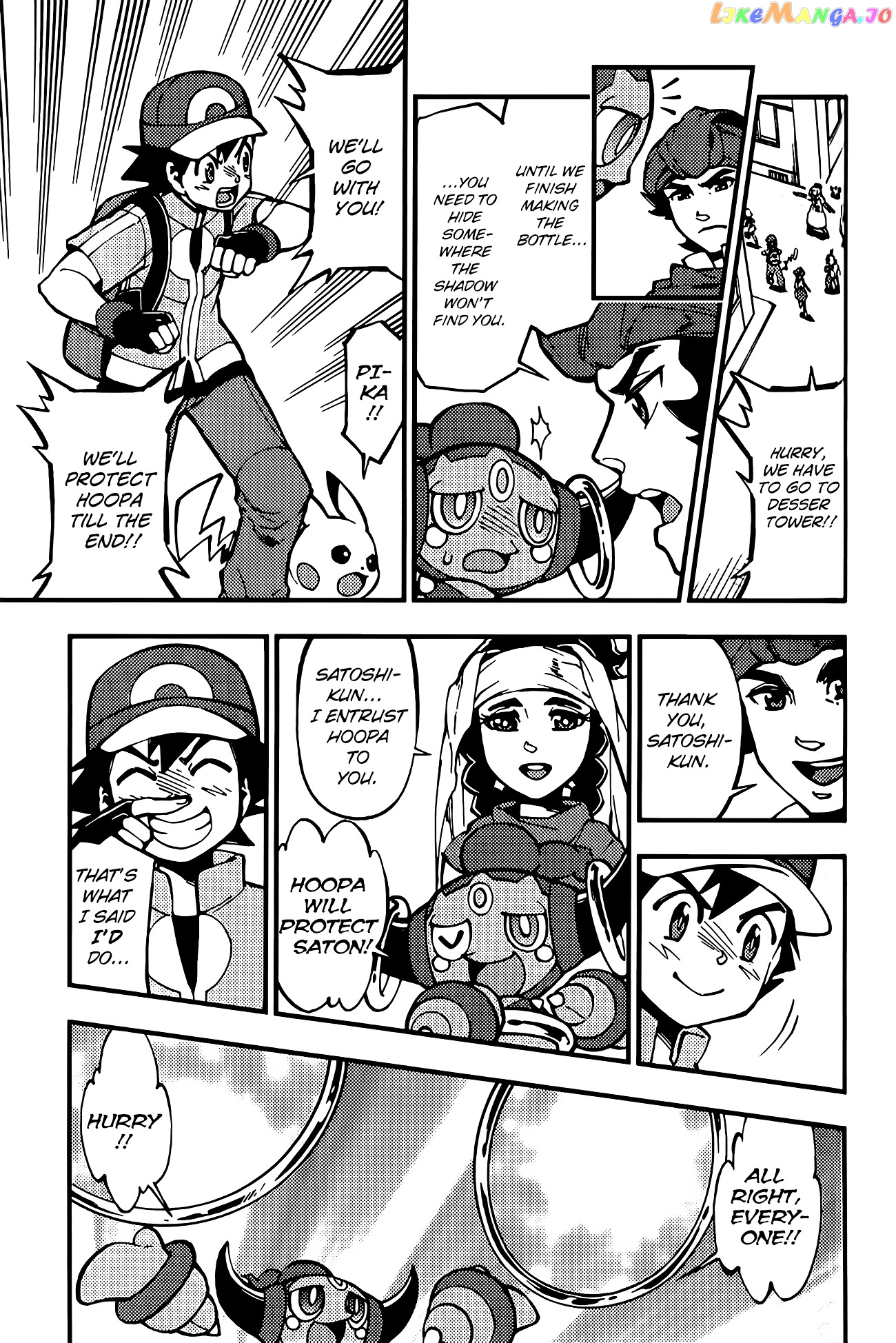 Pokémon The Movie Xy – The Archdjinni Of The Rings Hoopa chapter 1 - page 56