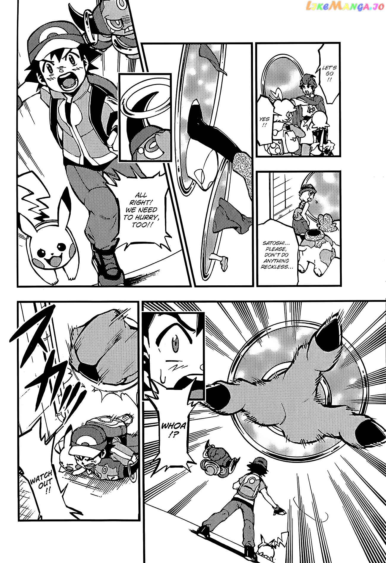 Pokémon The Movie Xy – The Archdjinni Of The Rings Hoopa chapter 1 - page 57