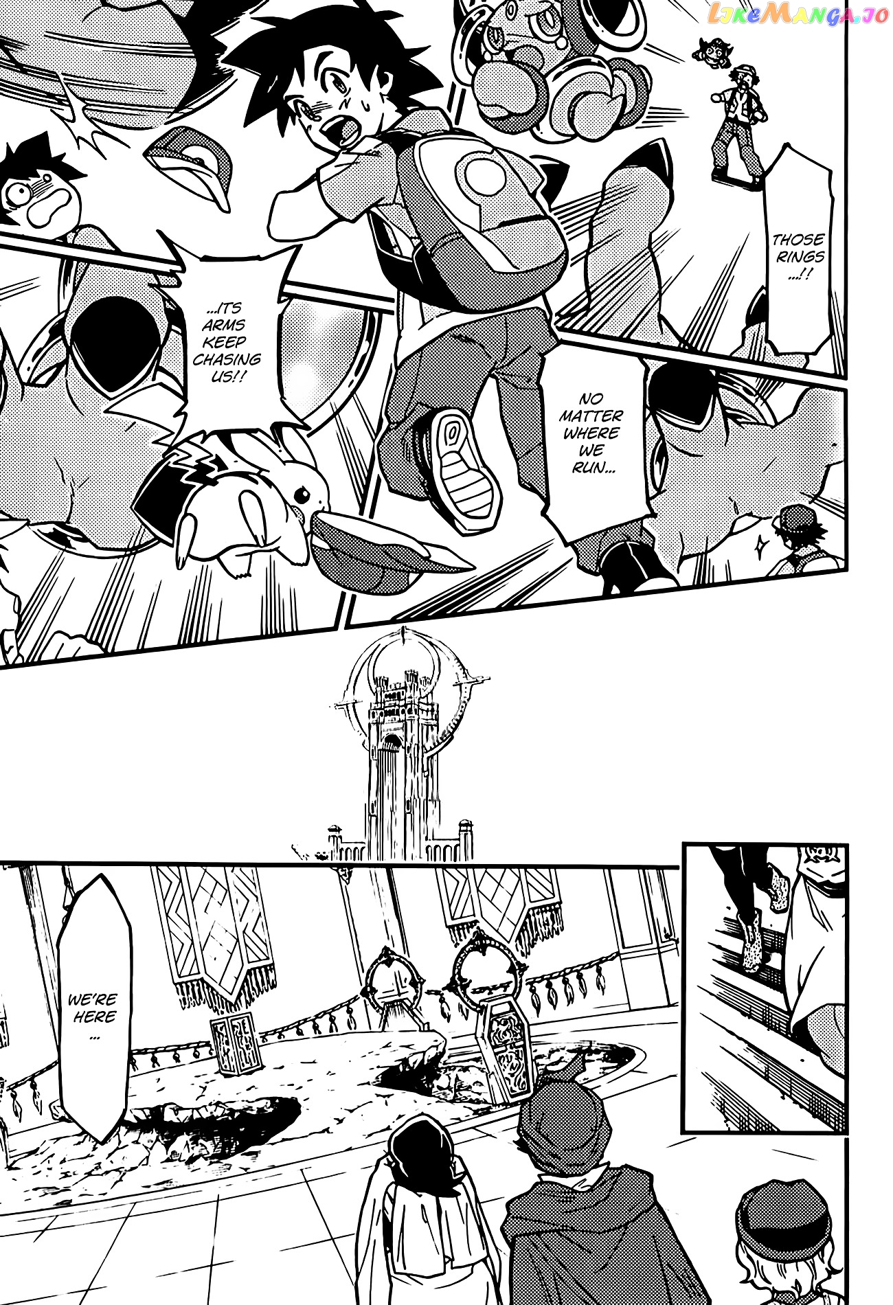 Pokémon The Movie Xy – The Archdjinni Of The Rings Hoopa chapter 1 - page 58