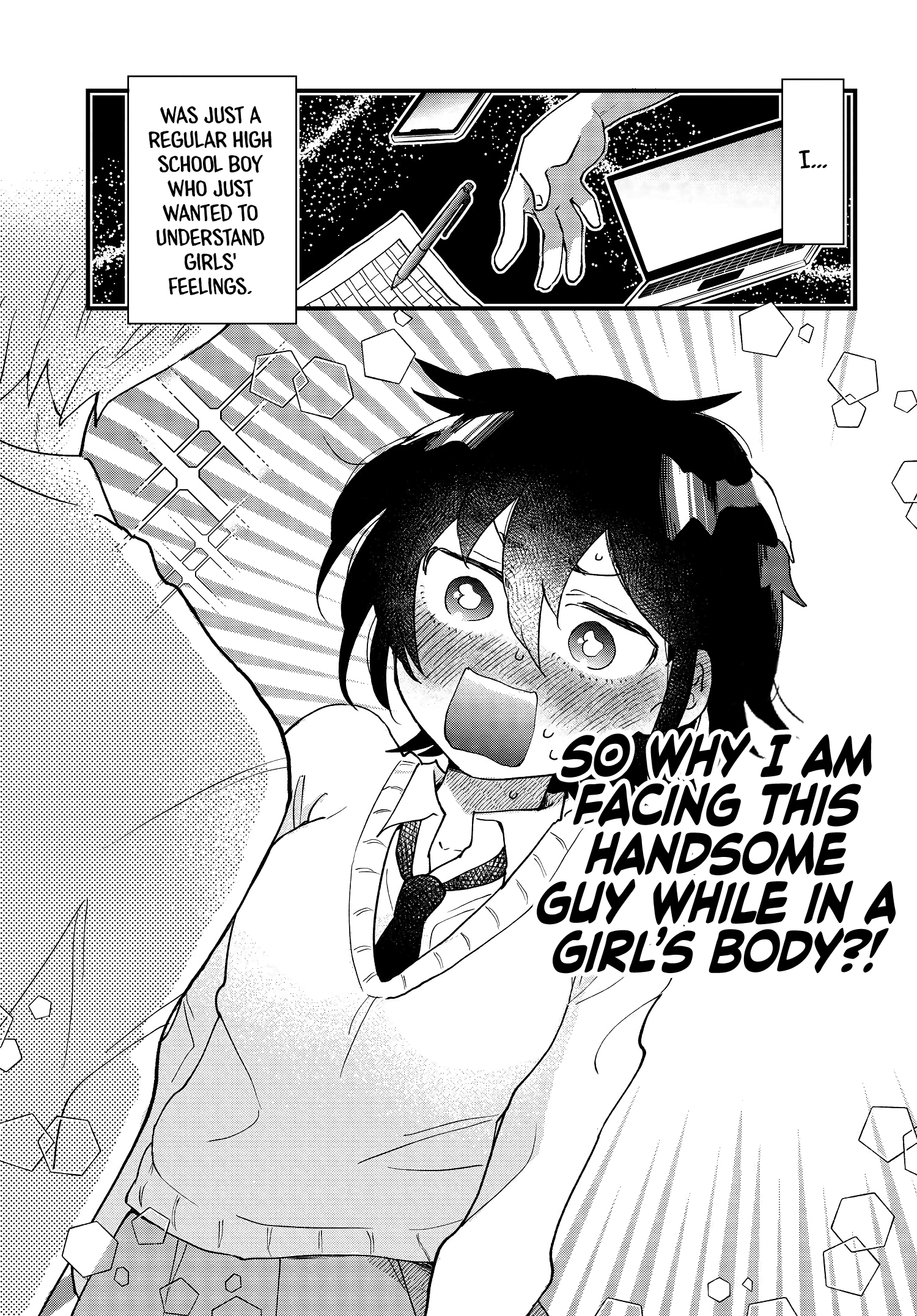 Girl's Heart @ High School Boy chapter 1 - page 2