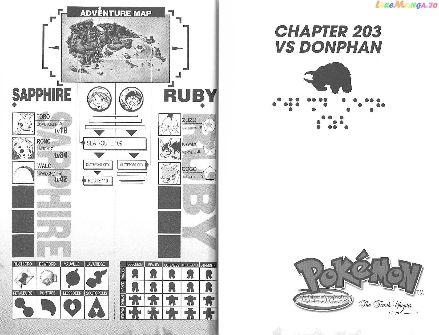 Pocket Monster Special chapter 203 - page 1