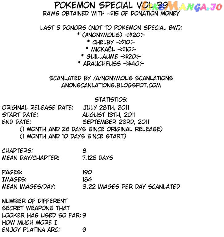 Pocket Monster Special chapter 430 - page 42