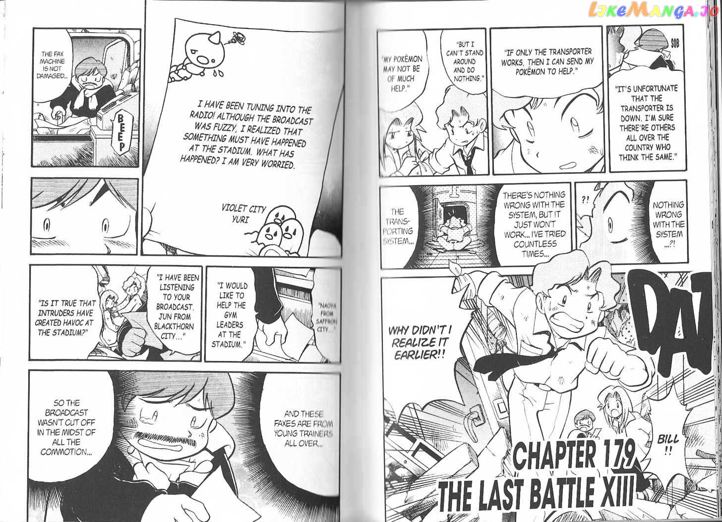 Pocket Monster Special chapter 179 - page 1
