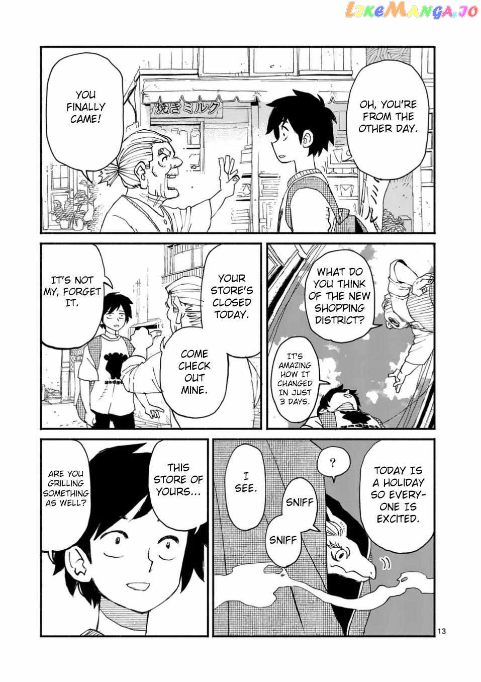 Doragon Yashinatte Kudasai Chapter 4 - page 13