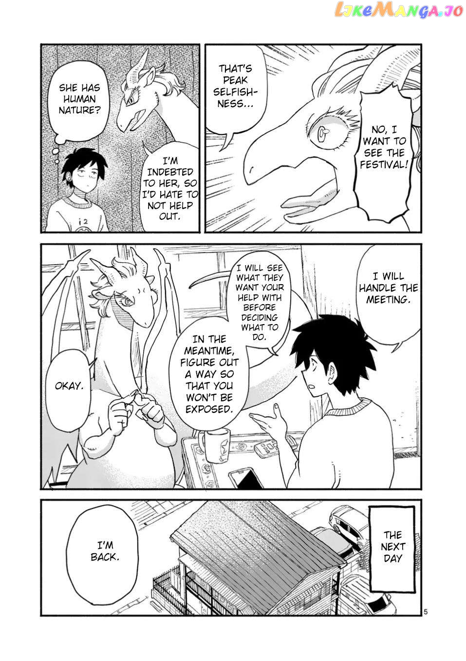 Doragon Yashinatte Kudasai Chapter 5 - page 5