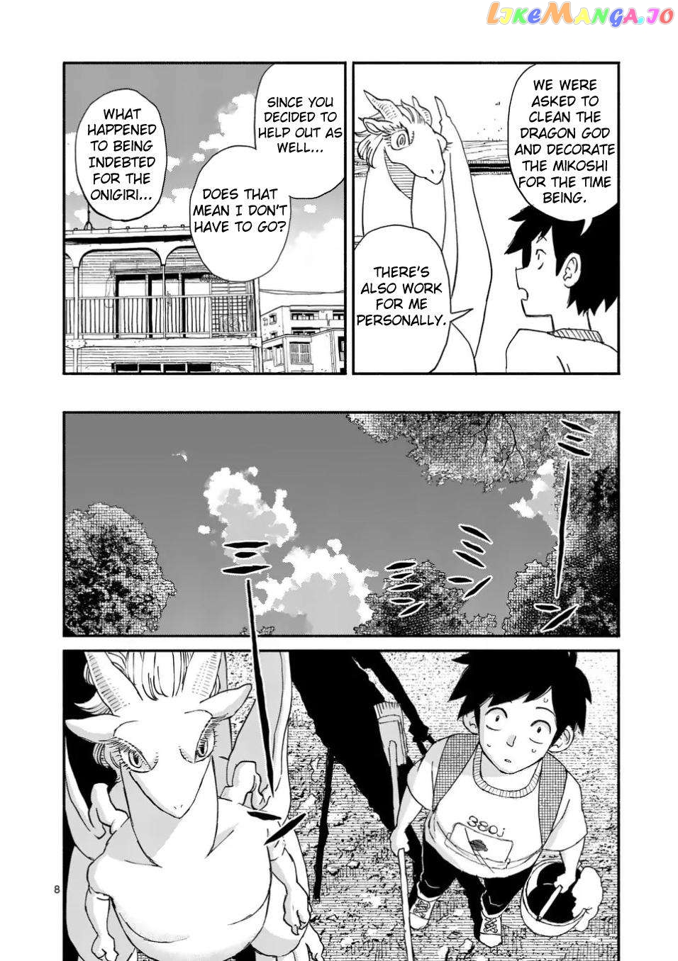 Doragon Yashinatte Kudasai Chapter 5 - page 8