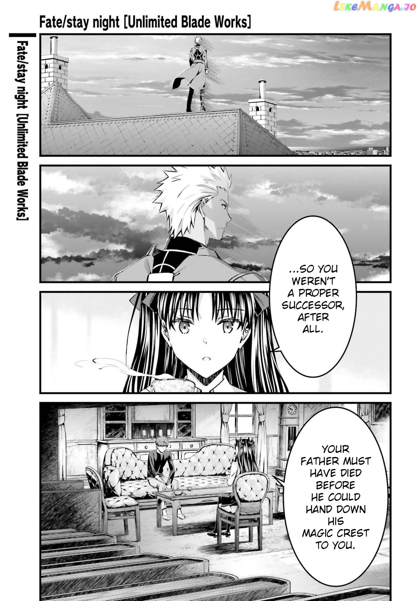 Fate/stay Night - Unlimited Blade Works chapter 14.2 - page 10