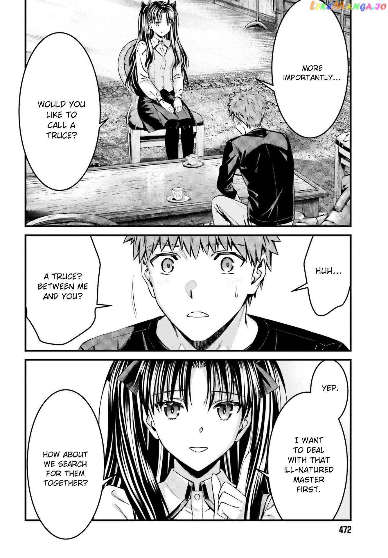 Fate/stay Night - Unlimited Blade Works chapter 14.2 - page 7