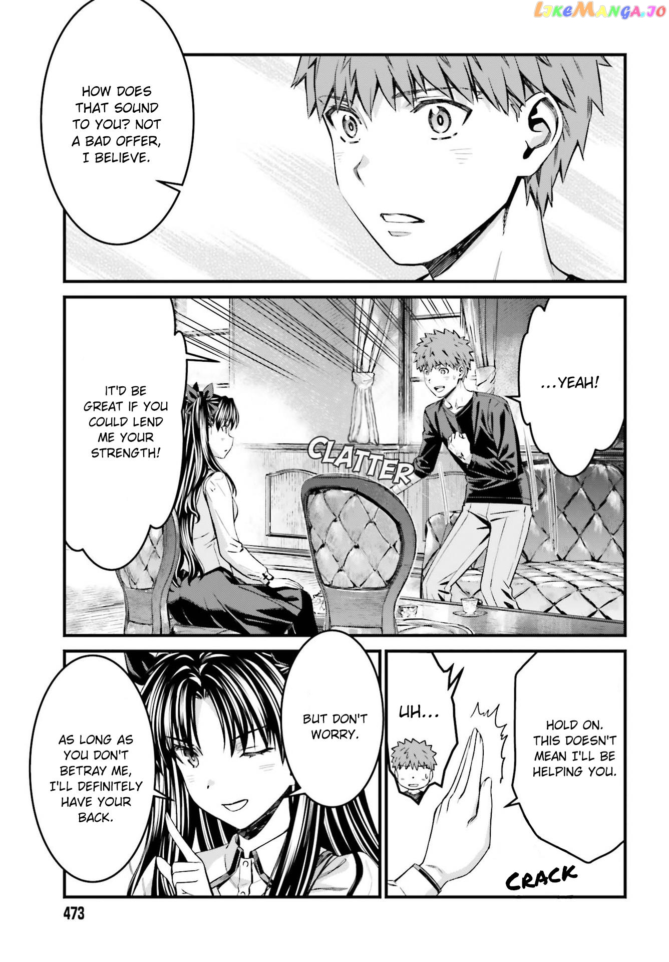 Fate/stay Night - Unlimited Blade Works chapter 14.2 - page 8