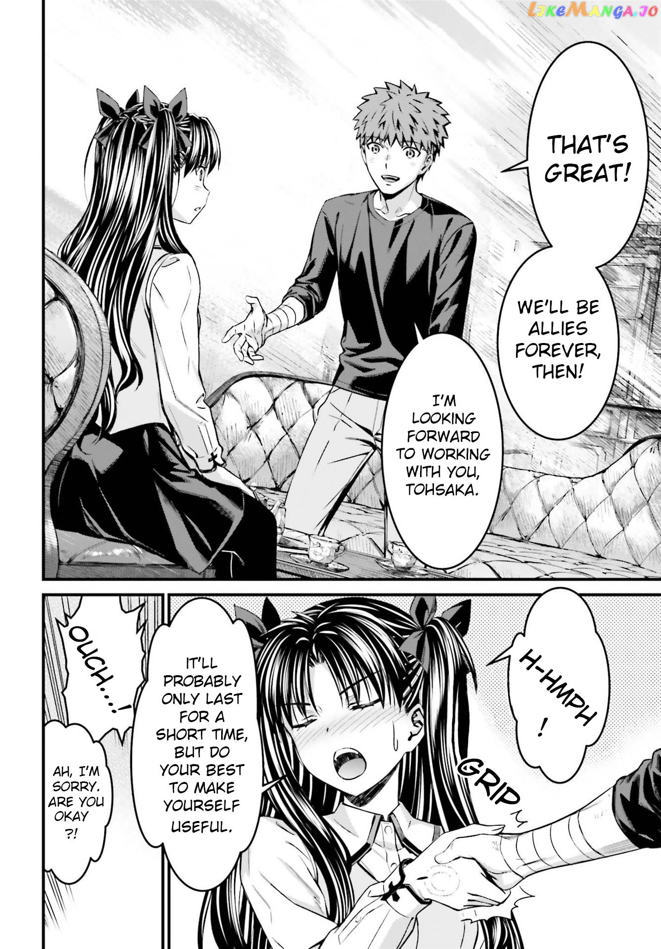 Fate/stay Night - Unlimited Blade Works chapter 14.2 - page 9