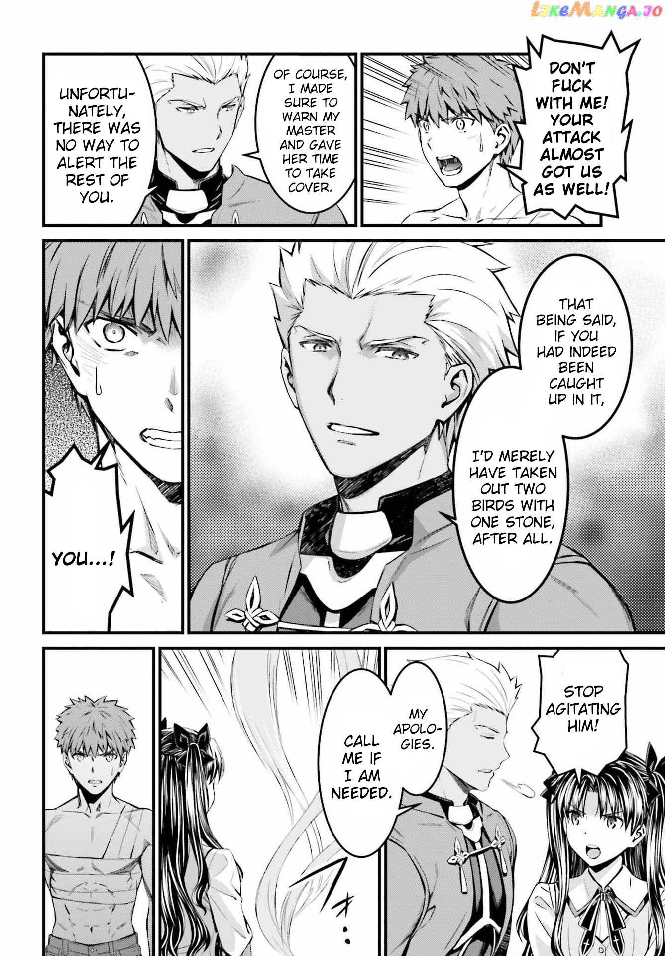 Fate/stay Night - Unlimited Blade Works chapter 8.1 - page 11