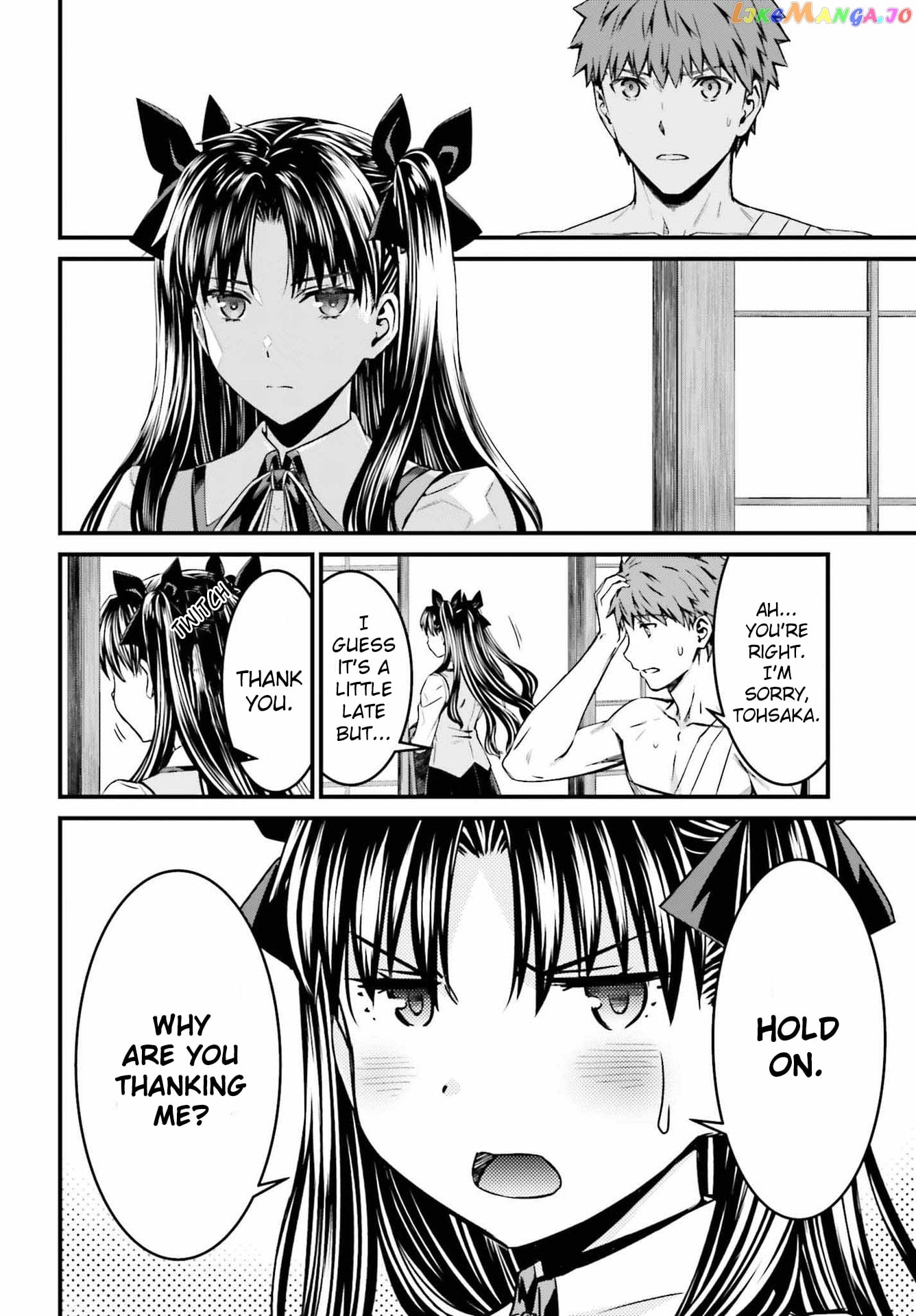 Fate/stay Night - Unlimited Blade Works chapter 8.1 - page 5