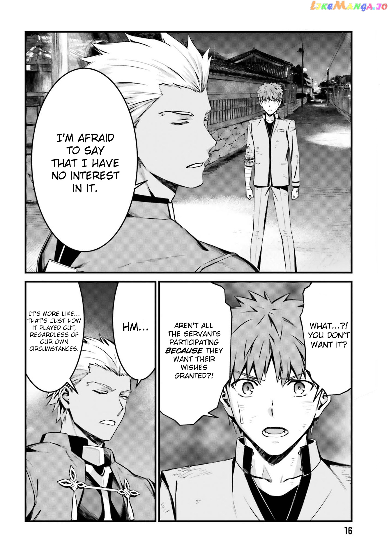 Fate/stay Night - Unlimited Blade Works chapter 15 - page 7