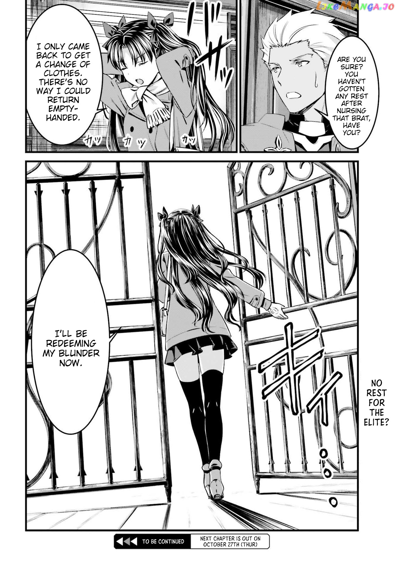 Fate/stay Night - Unlimited Blade Works chapter 8.2 - page 22