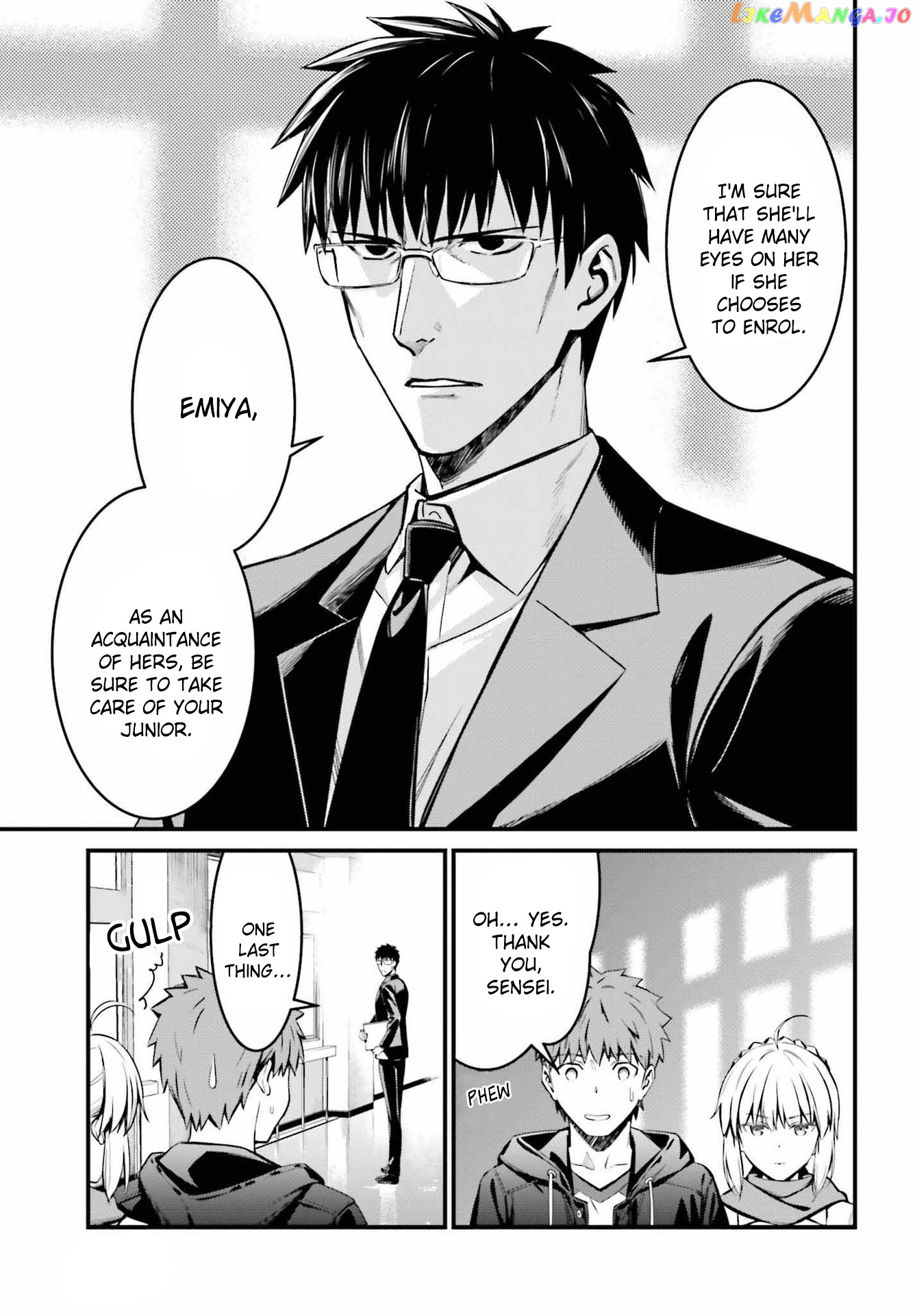 Fate/stay Night - Unlimited Blade Works chapter 10 - page 4