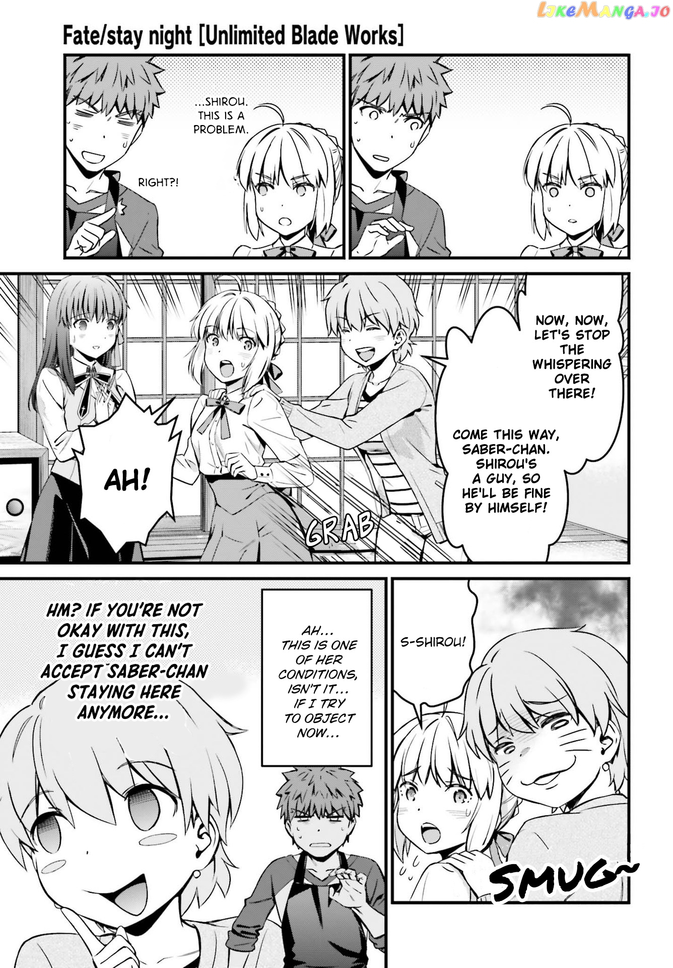 Fate/stay Night - Unlimited Blade Works chapter 11.1 - page 3