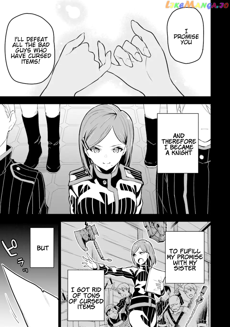 Even the strongest swordsman with zero equipment slots can equip 9999 cursed equipment chapter 26.2 - page 7