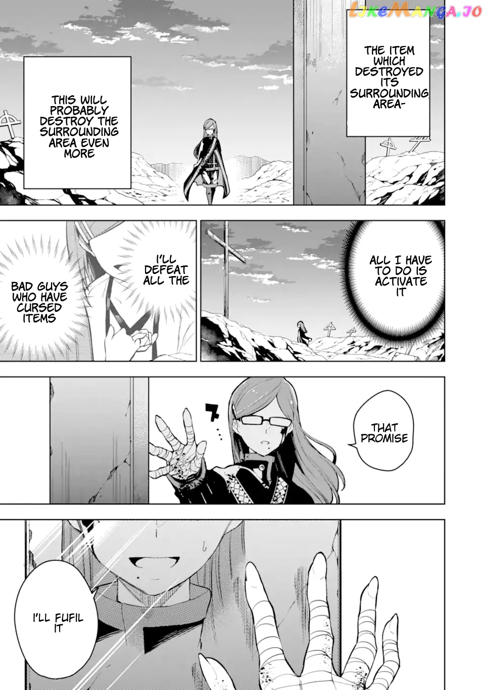 Even the strongest swordsman with zero equipment slots can equip 9999 cursed equipment chapter 26.3 - page 2