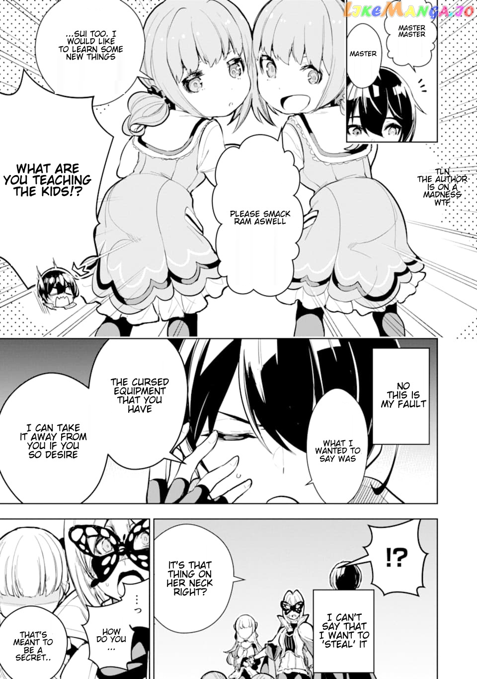 Even the strongest swordsman with zero equipment slots can equip 9999 cursed equipment chapter 11.2 - page 12