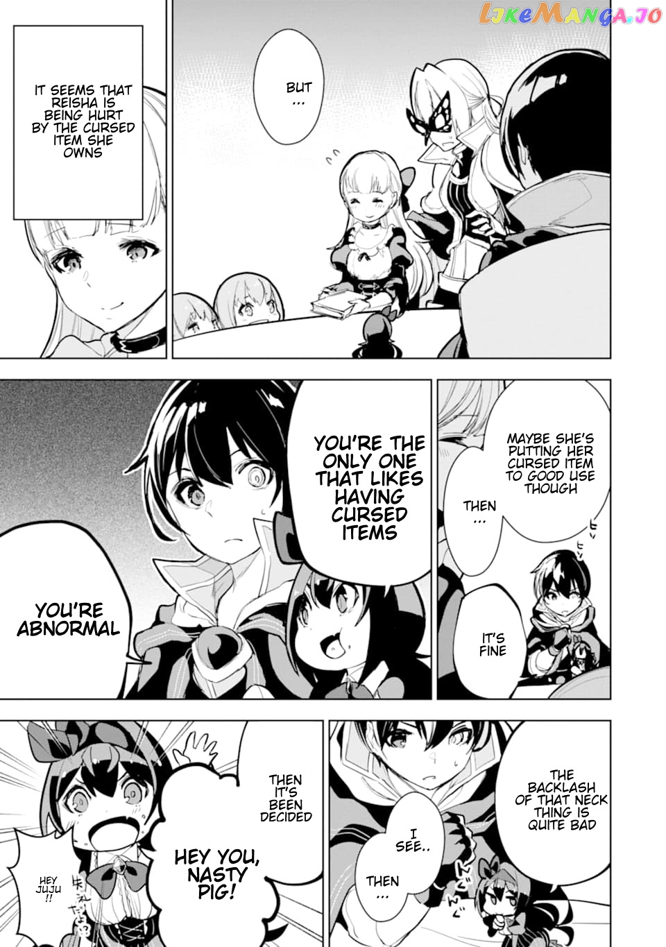 Even the strongest swordsman with zero equipment slots can equip 9999 cursed equipment chapter 11.2 - page 8