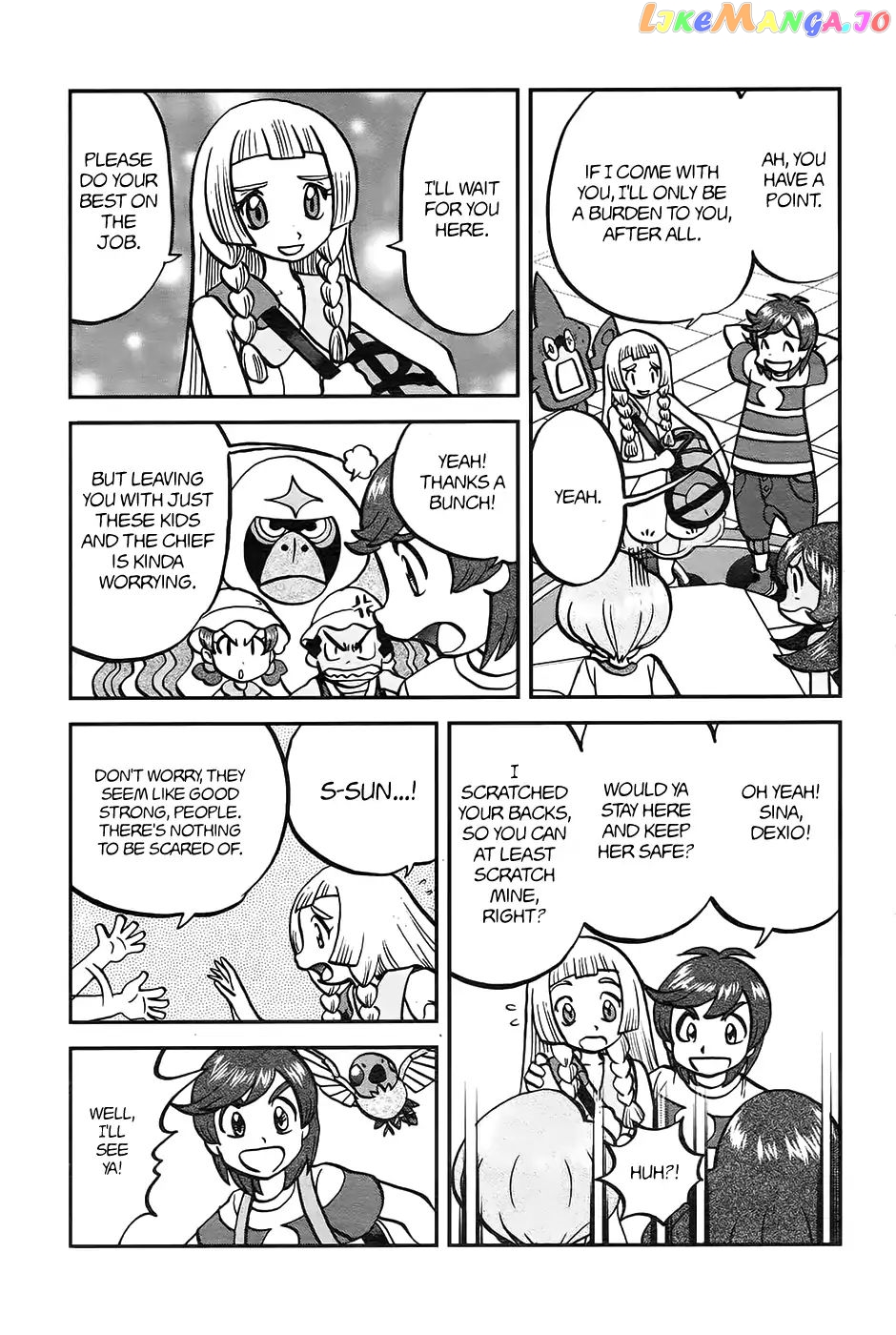 Pocket Monsters SPECIAL Sun & Moon chapter 18 - page 12