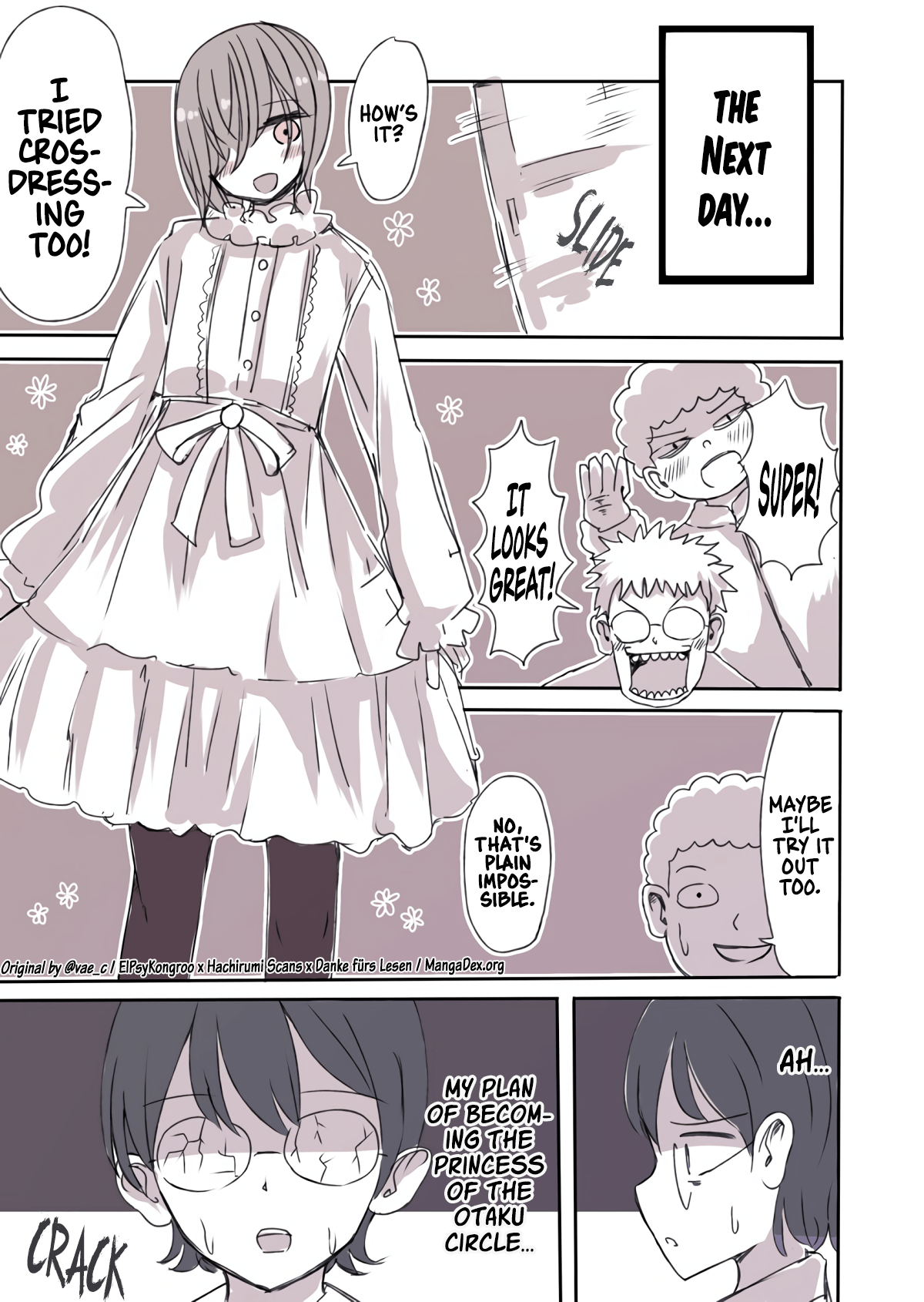 Crossdressing Boys Of The Otaku Circle chapter 1 - page 4