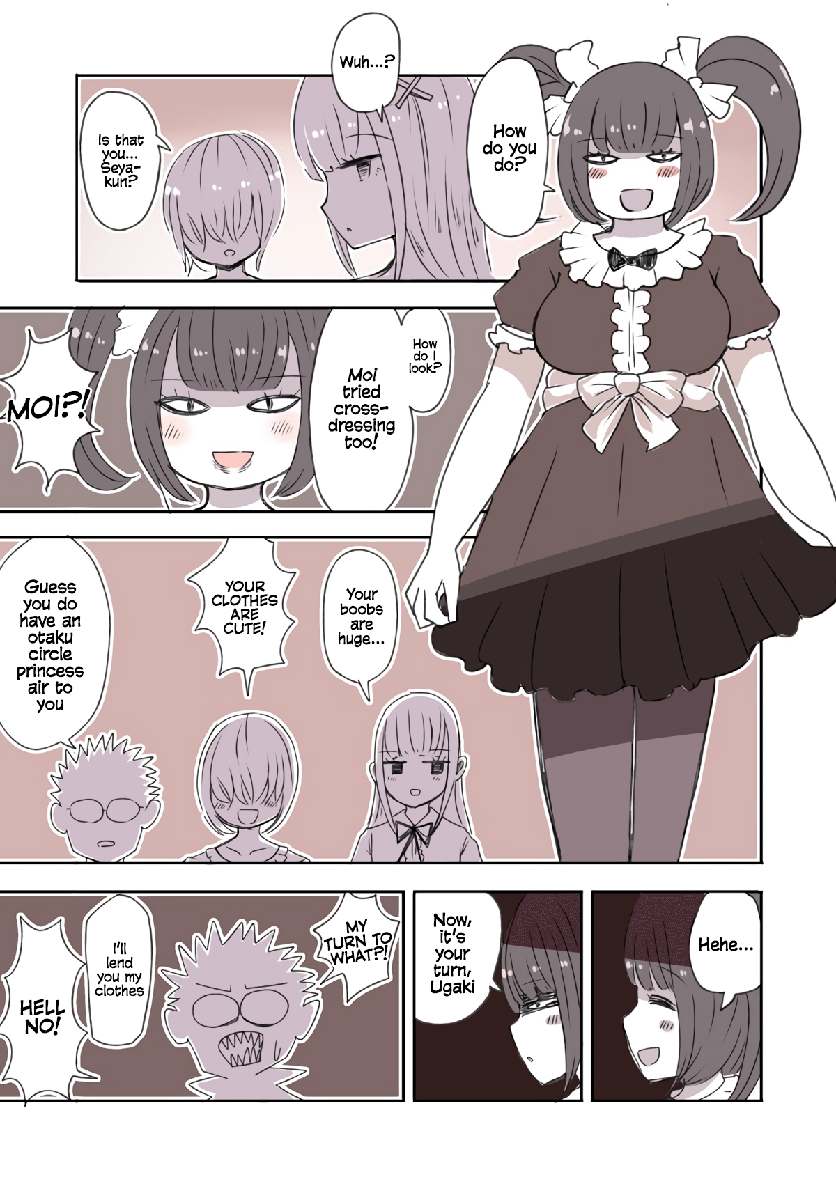 Crossdressing Boys Of The Otaku Circle chapter 3 - page 3