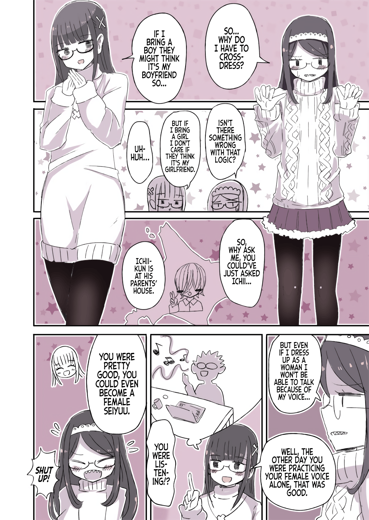 Crossdressing Boys Of The Otaku Circle chapter 14 - page 2