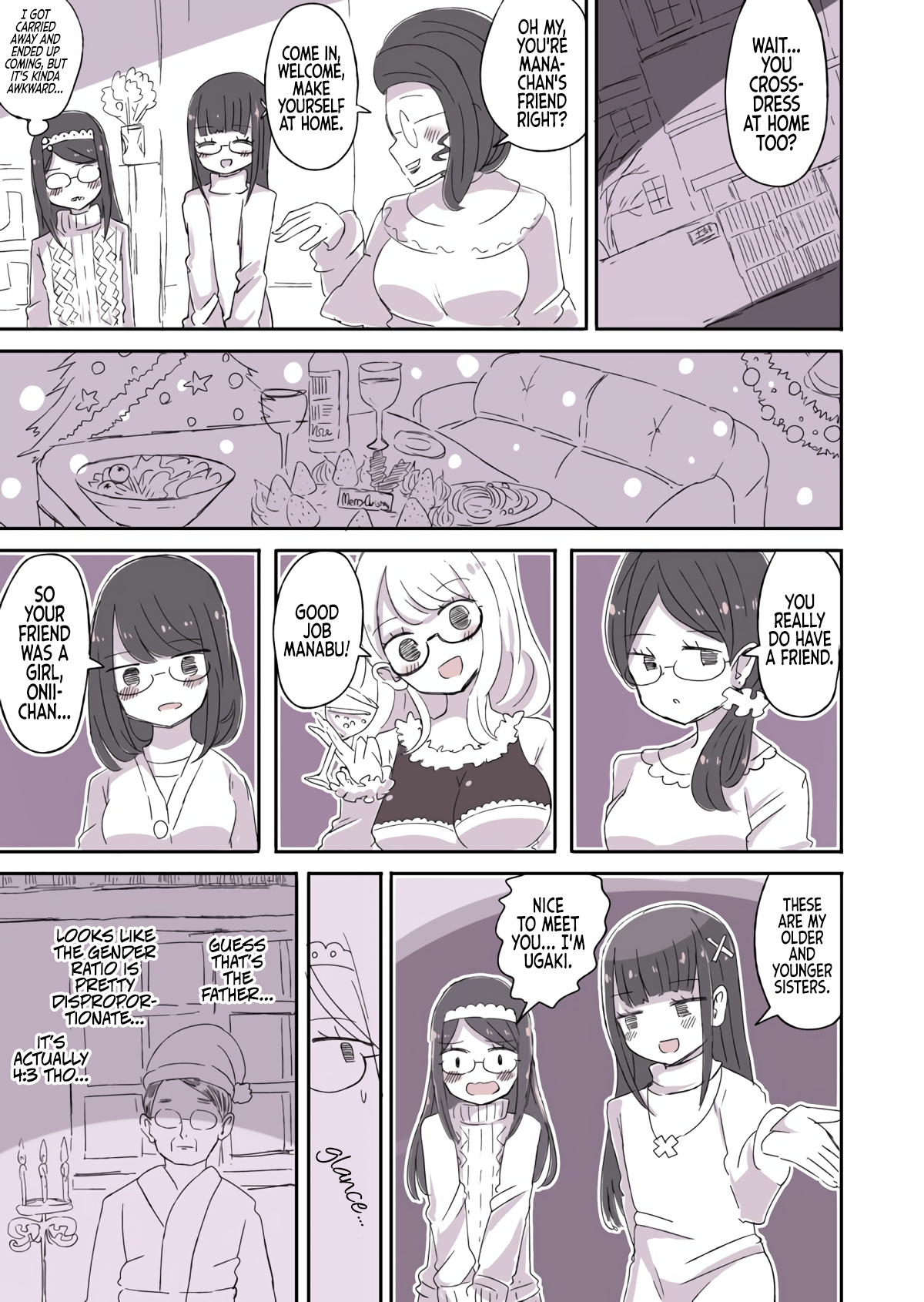 Crossdressing Boys Of The Otaku Circle chapter 14 - page 3
