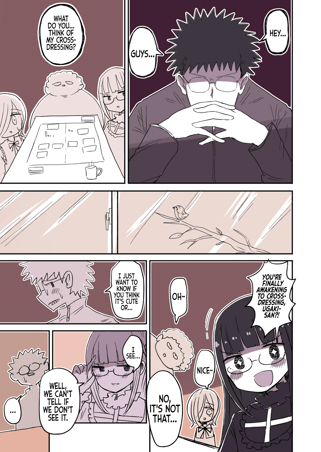 Crossdressing Boys Of The Otaku Circle chapter 24 - page 1