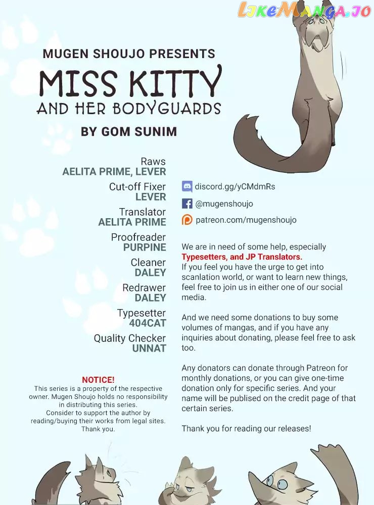 Miss Kitty and Her Bodyguards chapter 61 - page 1