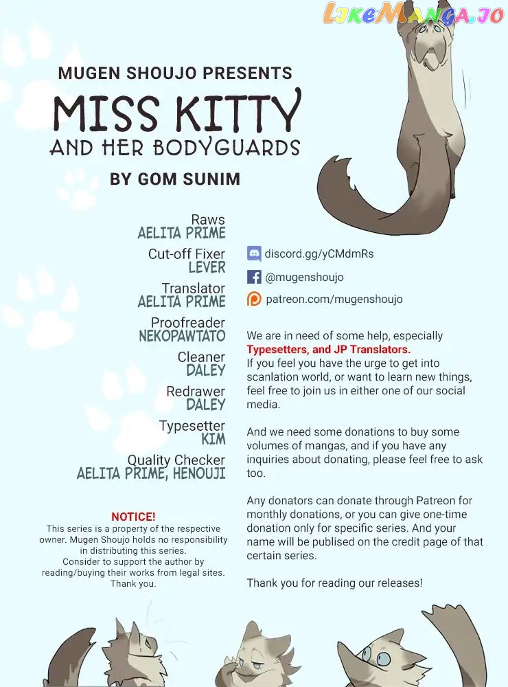 Miss Kitty and Her Bodyguards chapter 73 - page 1