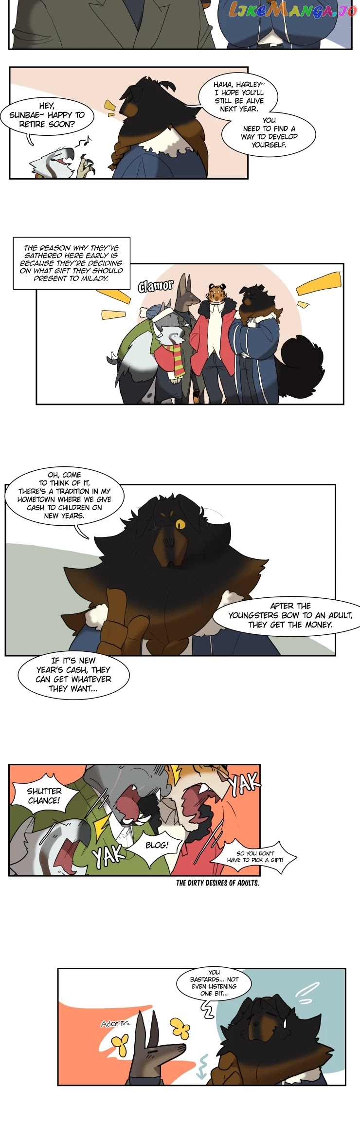 Miss Kitty and Her Bodyguards chapter 107.5 - page 3