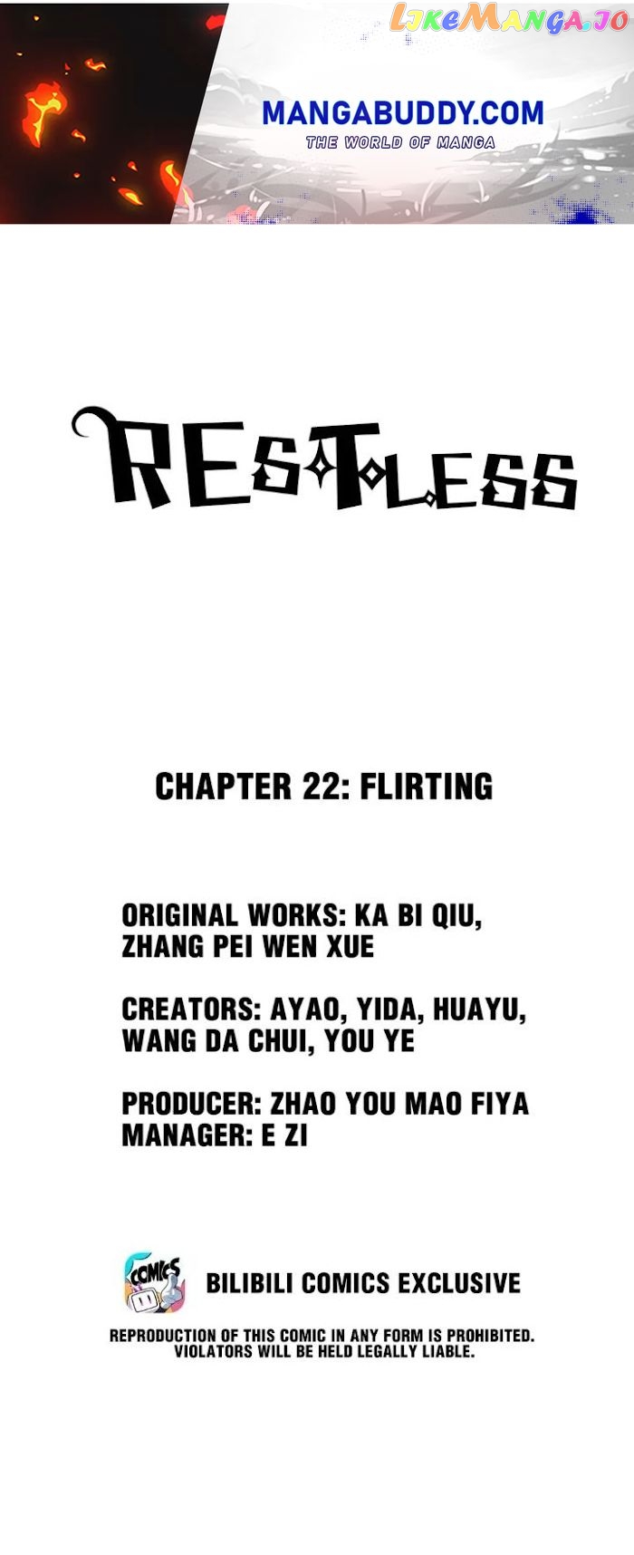 Restless - Manga chapter 22 - page 1