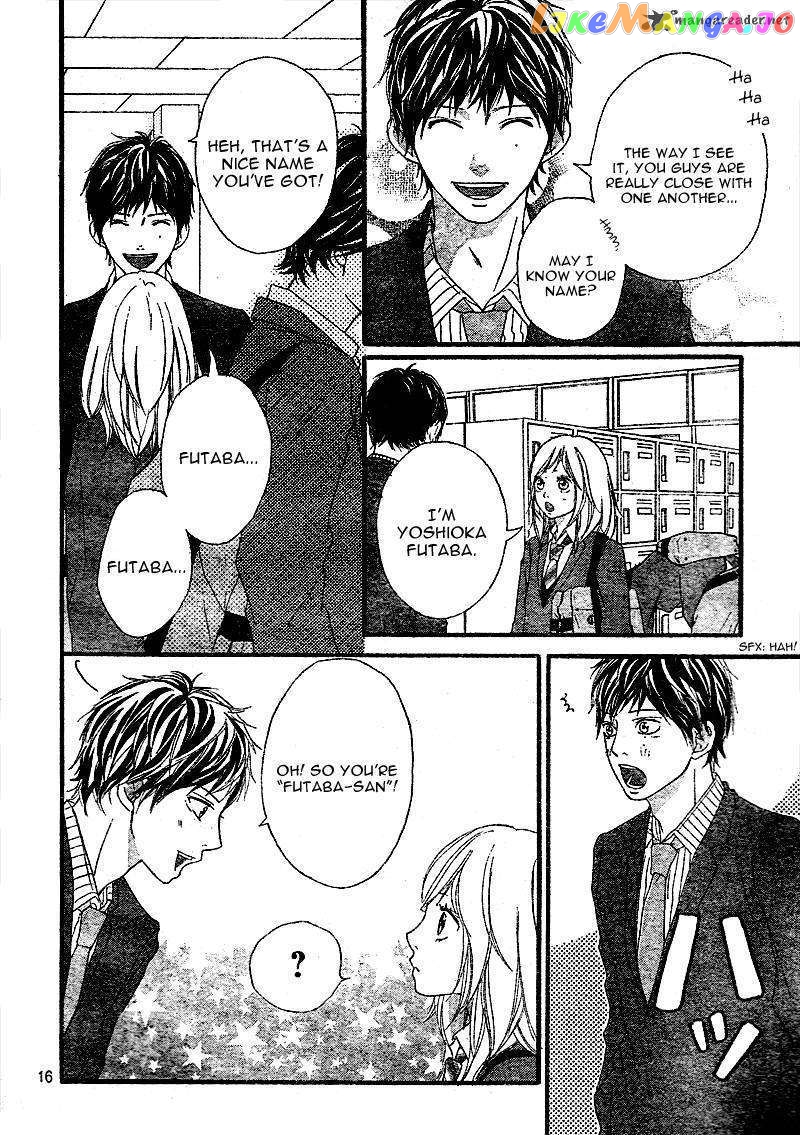 Ao Haru Ride chapter 3 - page 17