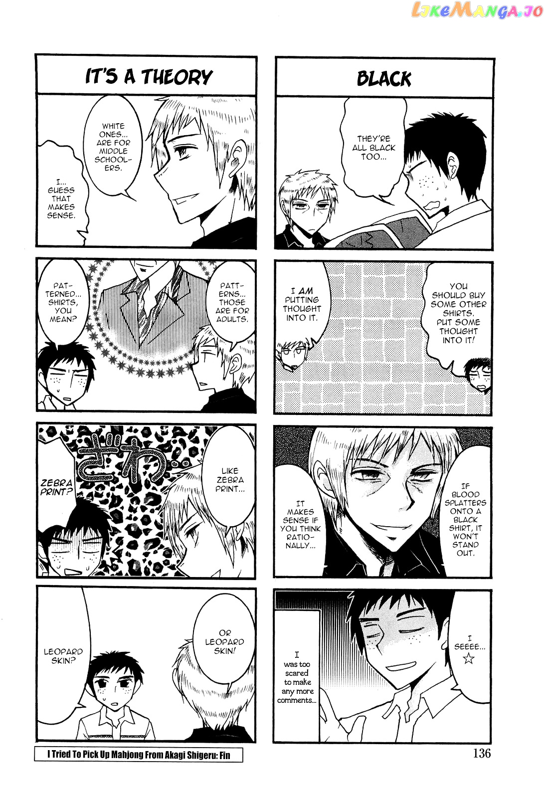 Akagi - "Zawa..." "Zawa..." Anthology chapter 30 - page 4