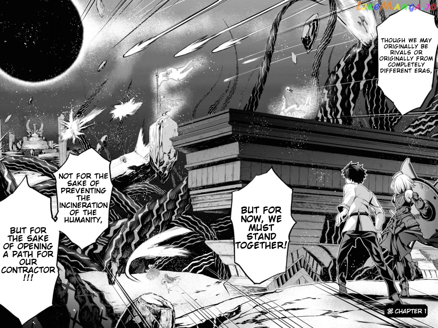 Fate/grand Order: Epic Of Remnant - Pseudo-Singularity I: Quarantined Territory Of Malice, Shinjuku - Shinjuku Phantom Incident chapter 1 - page 5