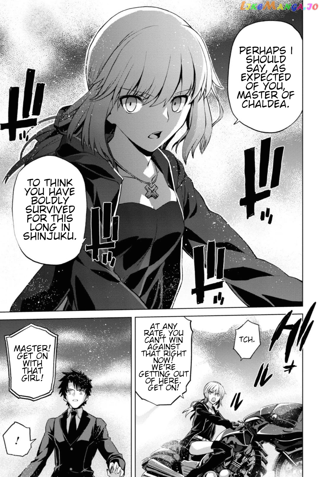 Fate/grand Order: Epic Of Remnant - Pseudo-Singularity I: Quarantined Territory Of Malice, Shinjuku - Shinjuku Phantom Incident chapter 5.1 - page 3