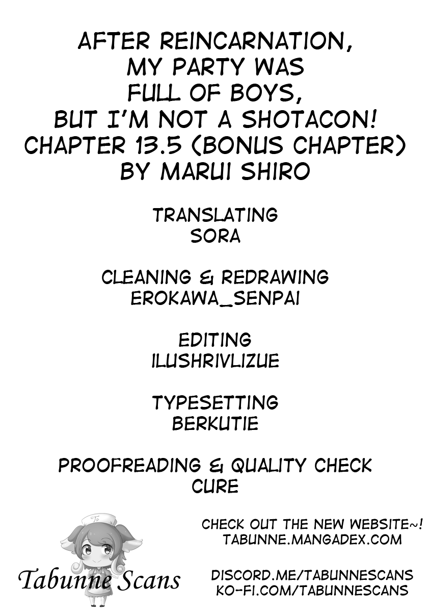Tensei Shitara Paati Ga Otokonoko-Darakedattakedo Danjite Ore Wa Shotakon Janai! chapter 13.5 - page 20