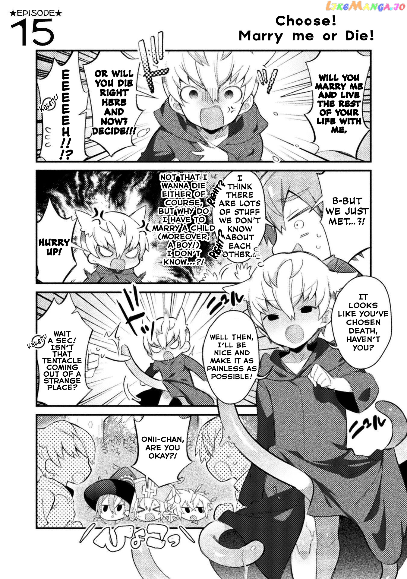 Tensei Shitara Paati Ga Otokonoko-Darakedattakedo Danjite Ore Wa Shotakon Janai! chapter 15 - page 1