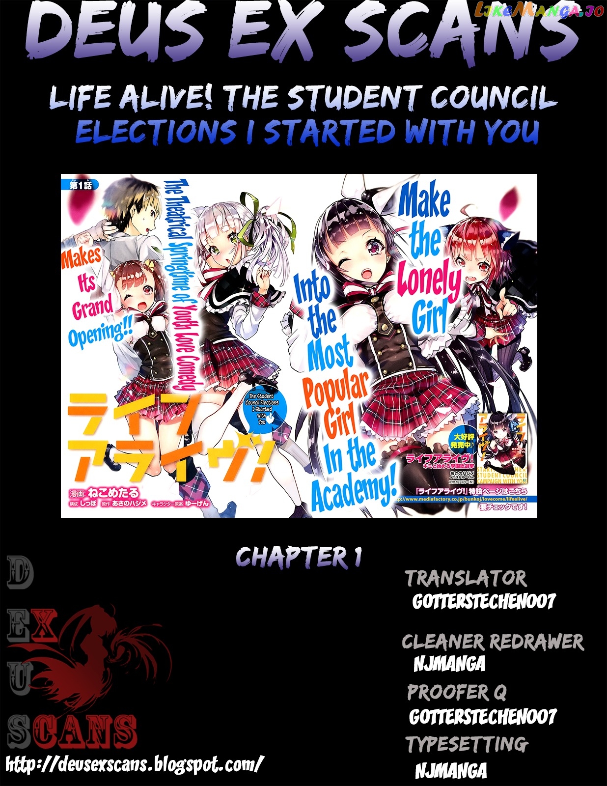 Life Alive! The Student Council Elections I Started with You chapter 1 - page 36
